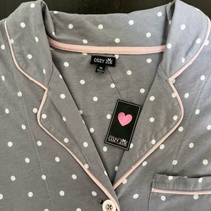 NWT Cozy Zoe Pajama Top Size XL